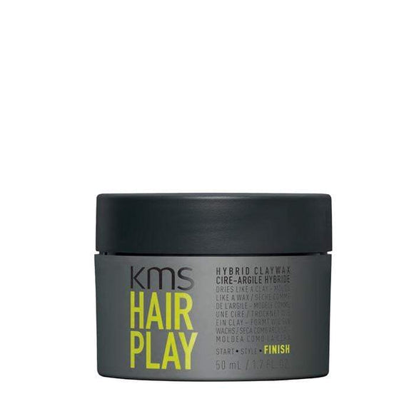 KMS Hair Play Hybrid Clay Wax 1.7oz | Artisan Hair Cary