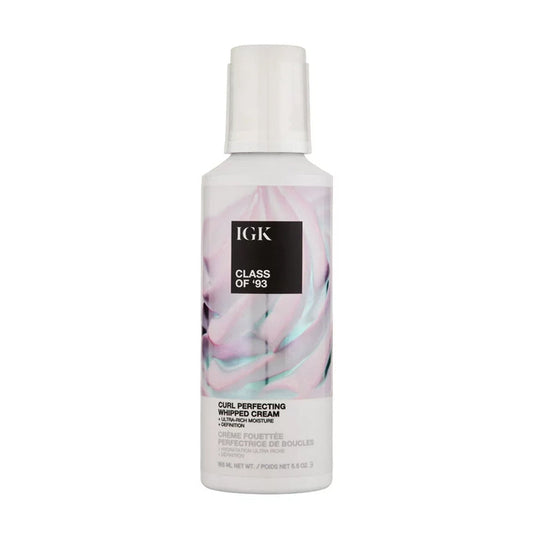 IGK Class of '93 Curl Perfecting Whipped Cream 5.5oz | Artisan Hair Cary
