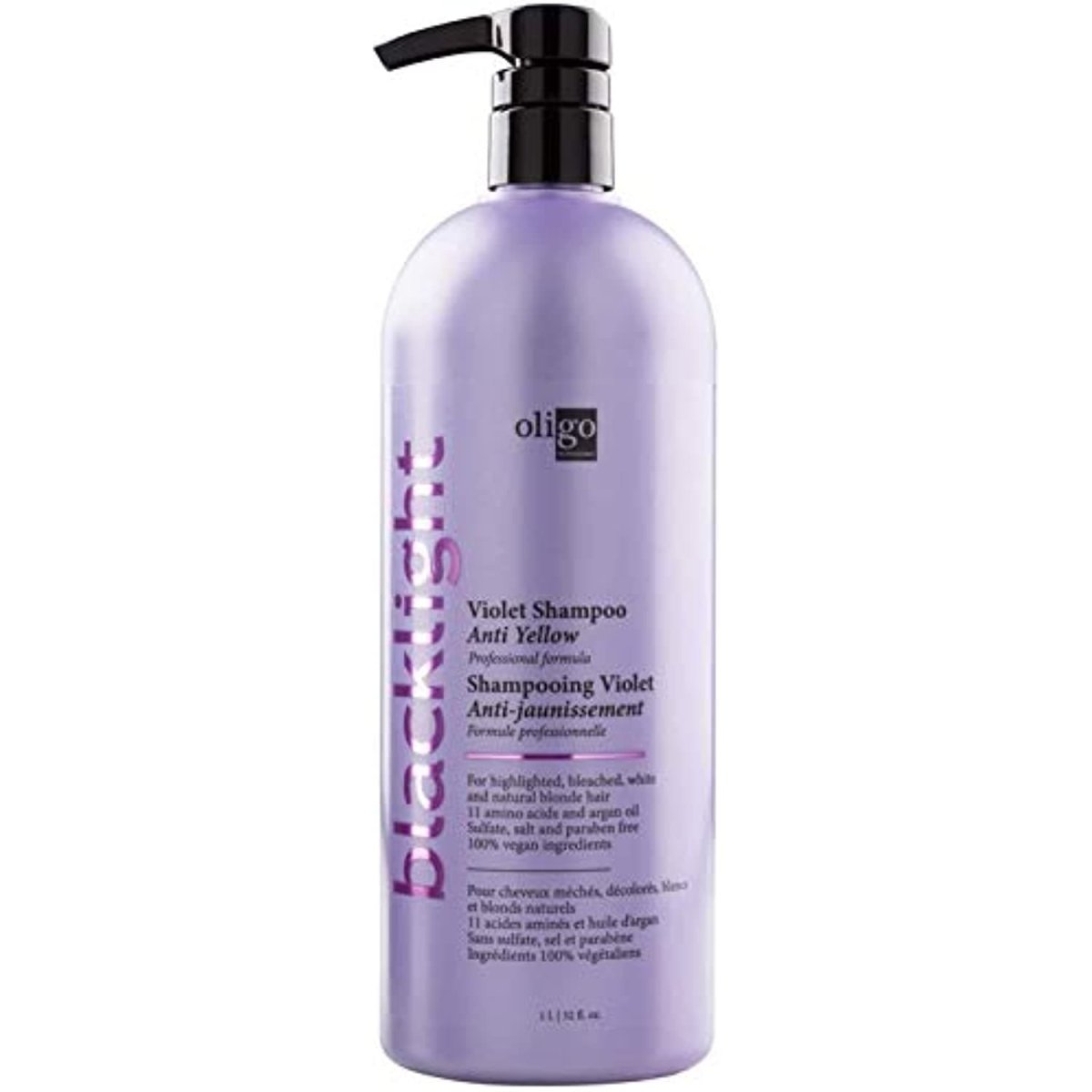 Oligo Blacklight Violet Shampoo 32oz Anti-Yellow | Artisan Hair Cary