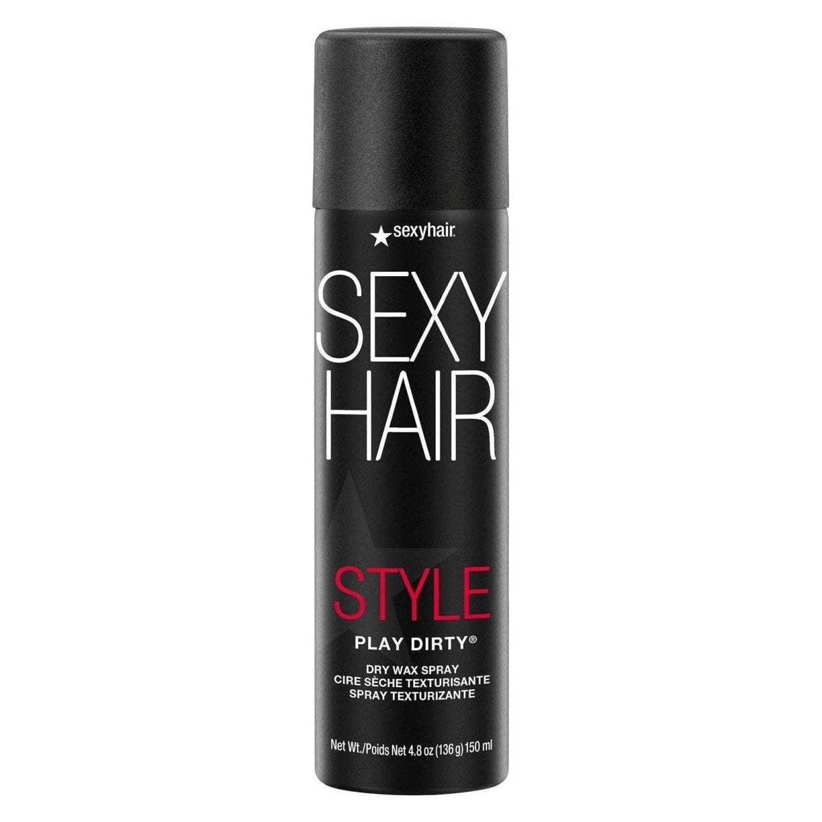 Sexy Hair Play Dirty Dry Wax Spray 4.8oz (4 Shine + 4 Hold) | The