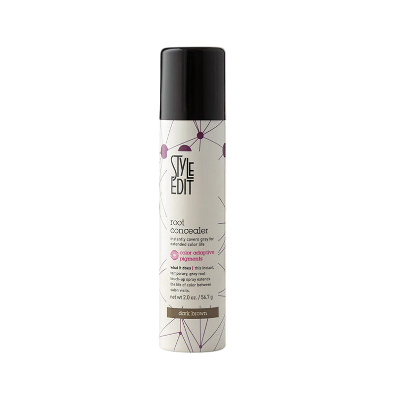 Style Edit Root Concealer For Brunettes - Dark Brown 2 oz | The