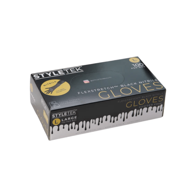 Styletek Black Nitrile Gloves 100pk - Styletek | Artisan Hair Cary, Cary NC