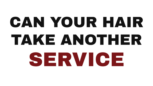 Chemical service safety guide at Artisan Hair Salon, Cary NC.