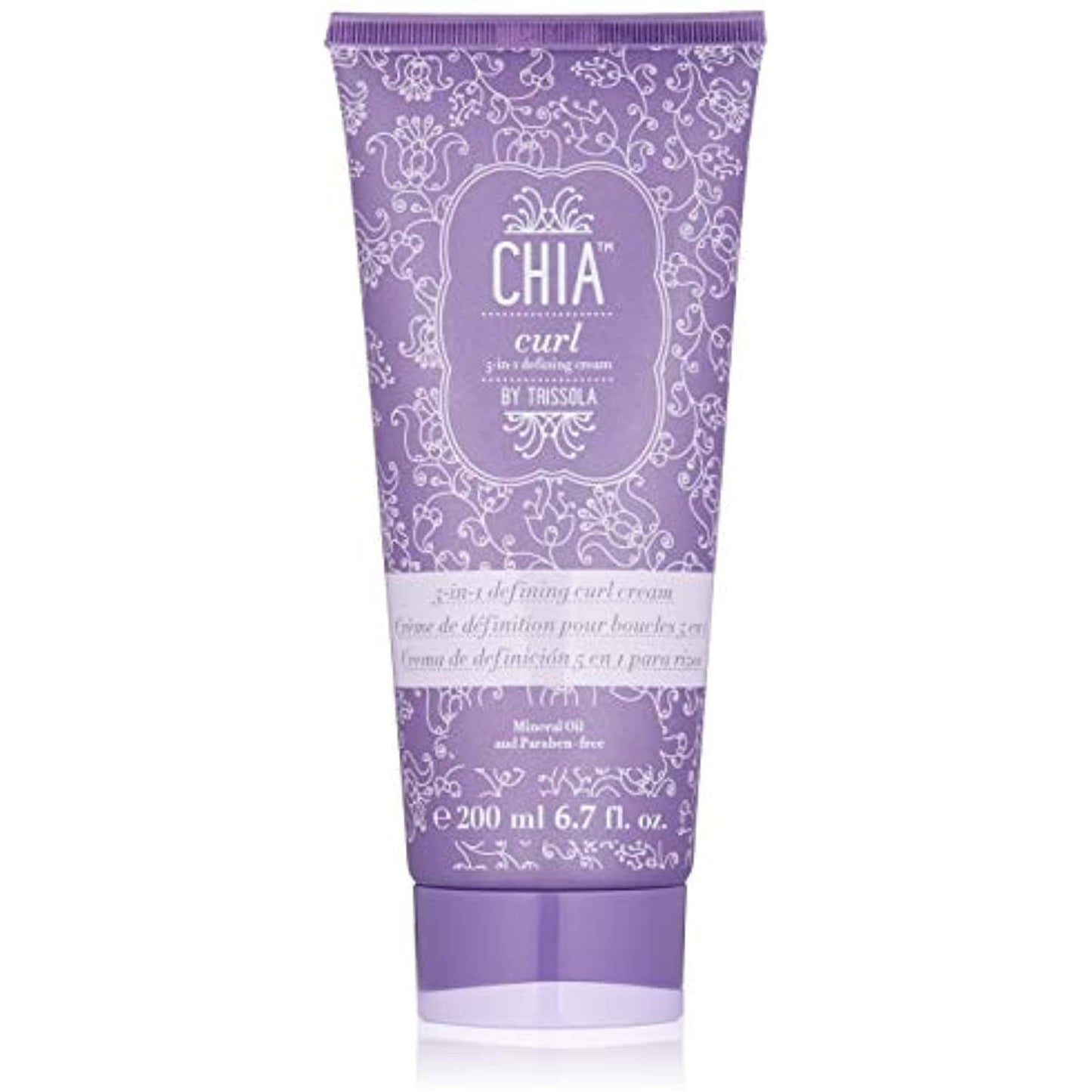 Trissola Chia 5 in 1 Defining Curl Cream 6.7 oz