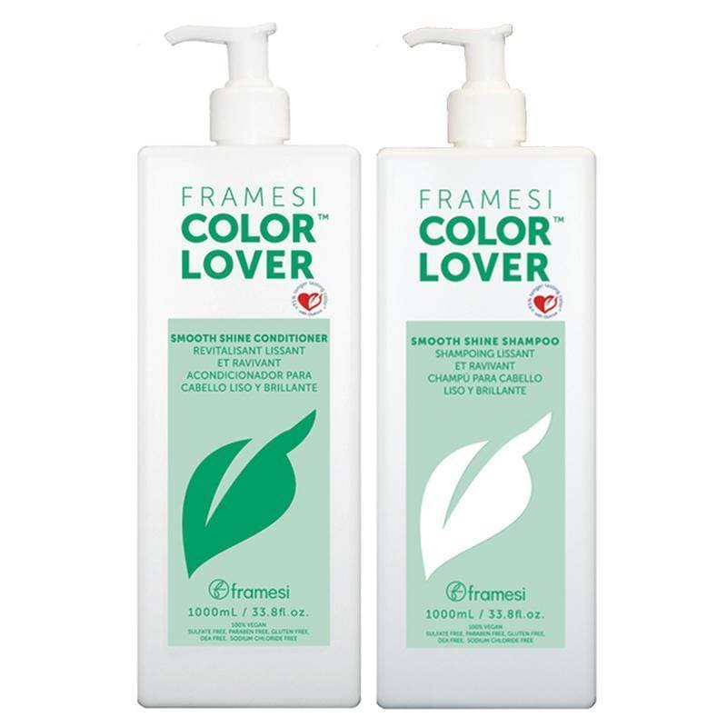 FRAMESI Color Lover Smooth Shine Shampoo & Conditioner 33.8 DUO