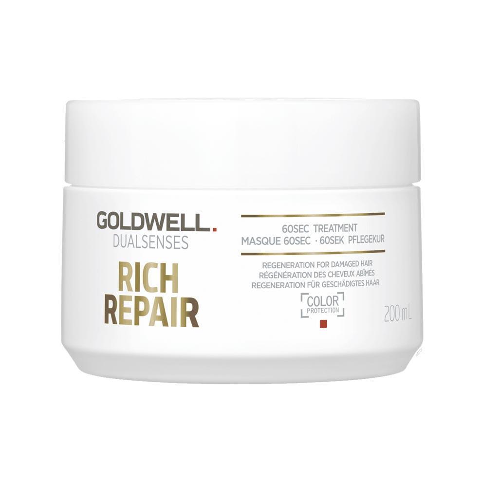 Goldwell DualSenses Rich Repair 60 Sec Treatment - Goldwell | Artisan Hair Cary, Cary NC