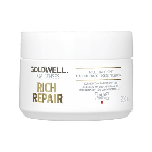 Goldwell DualSenses Rich Repair 60 Sec Treatment - Goldwell | Artisan Hair Cary, Cary NC