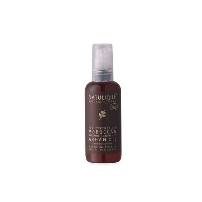Natulique Moroccan Argan Oil w/Vitamin E 3.4oz | Artisan Hair Cary