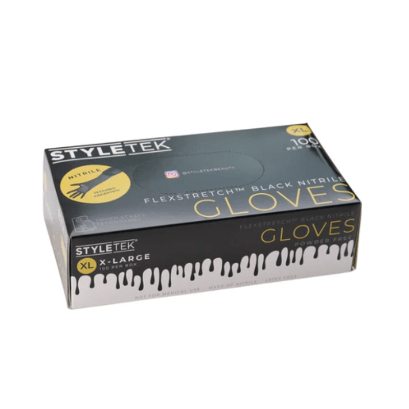 Styletek Black Nitrile Gloves 100pk - Styletek | Artisan Hair Cary, Cary NC