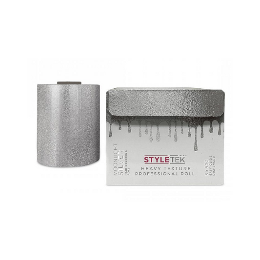 Styletek Moonlight Silver Embossed Foil Roll 5x300