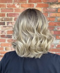 Blonde balayage by Artisan Hair in Cary, NC
